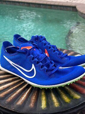 Nike Zoom Mamba 6 Dragonfly Track & Field Distance Spikes – Blue -  New